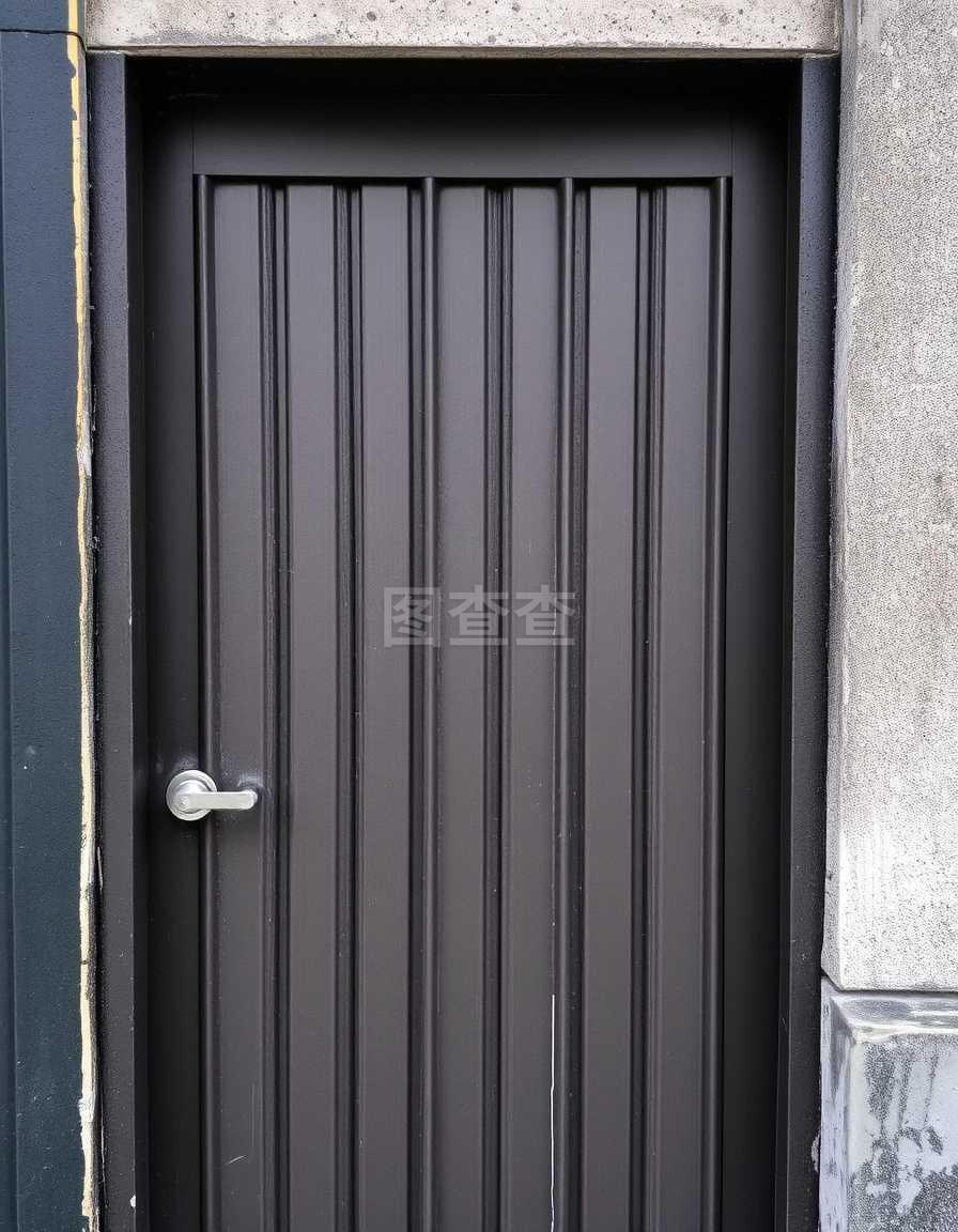 彩色線條與金屬質感 鑄鋁門的現代設計與應用